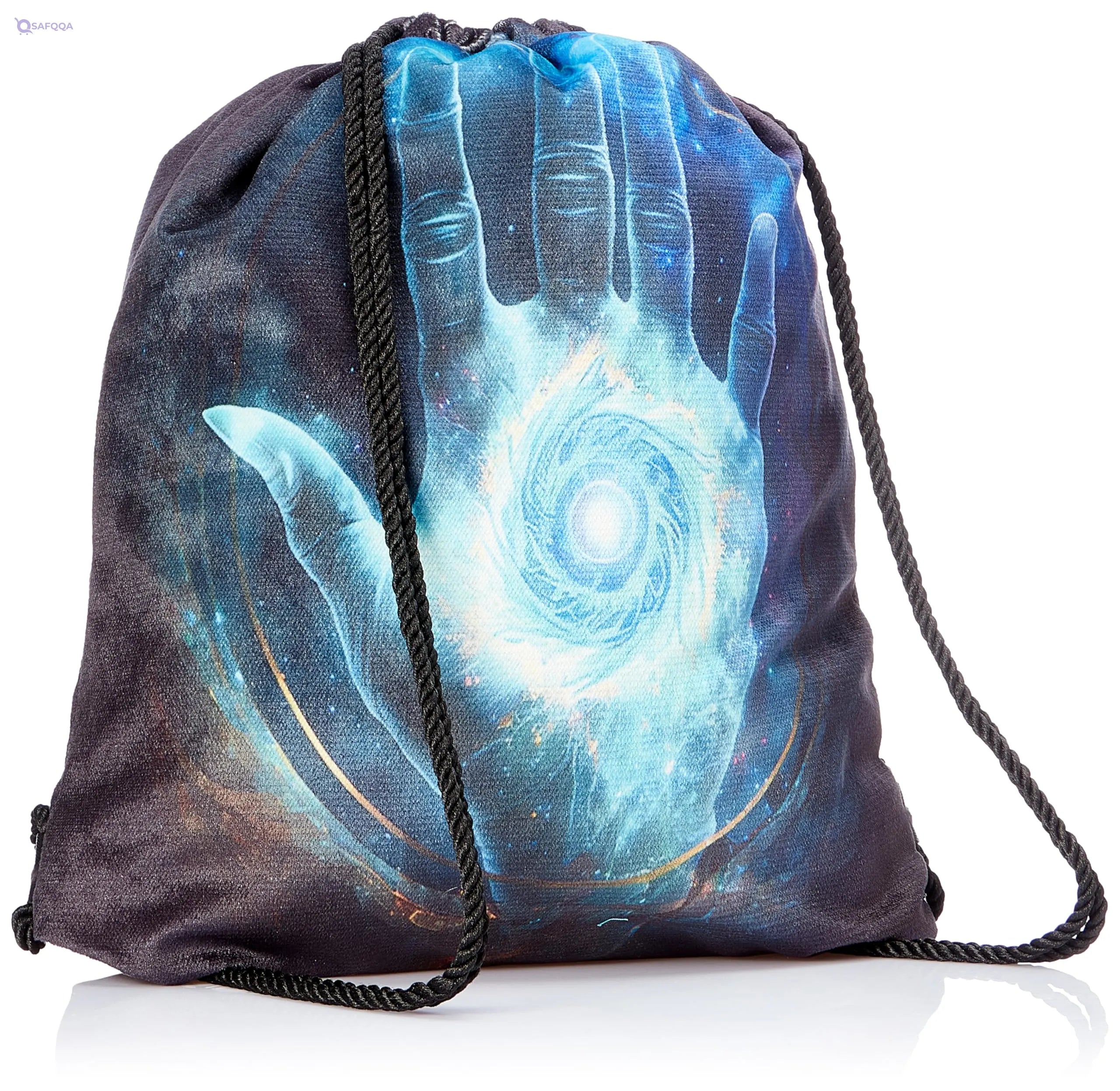 TAT DRAWSTRING BAG - 957, MultiColor, Large - Safqqa