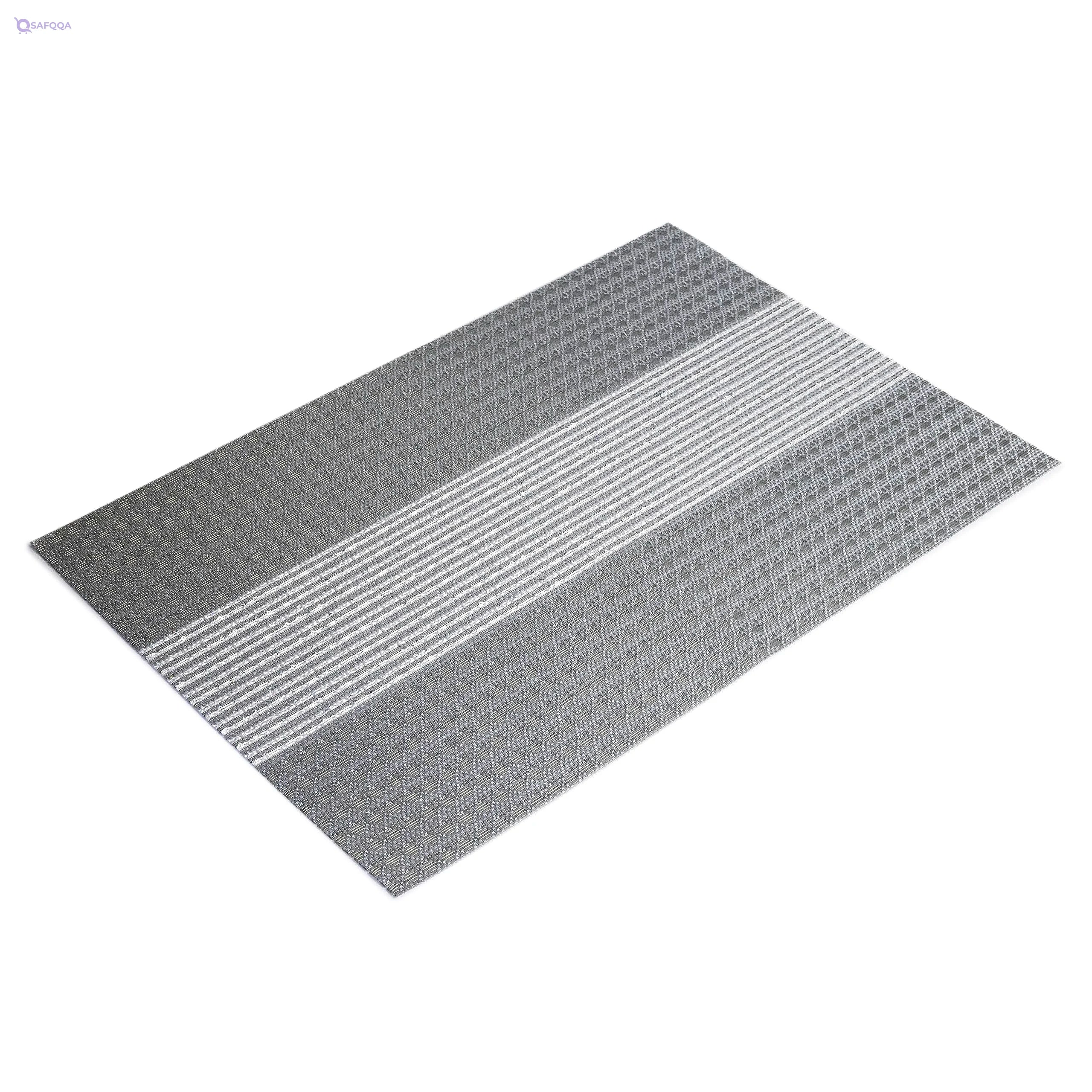Home-Brand Non-Slip Crossweave Woven Vinyl Insulation Place Mat - Safqqa