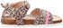 Sprox Leopard-Pattern Velcro-Strap Flat Sandals for Girls - Safqqa Egypt