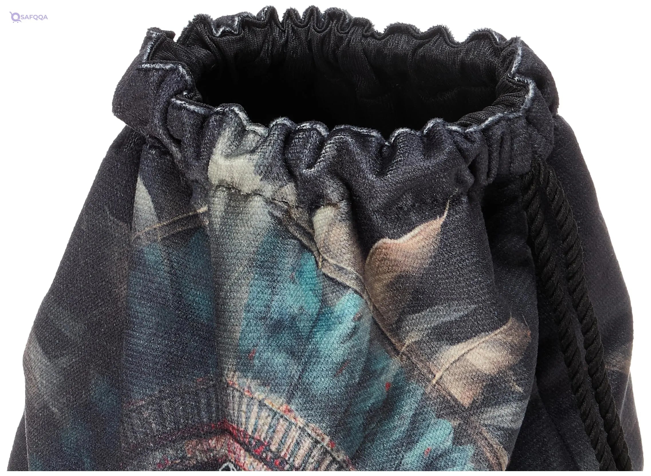 TAT DRAWSTRING BAG - 638, MultiColor, Large - Safqqa