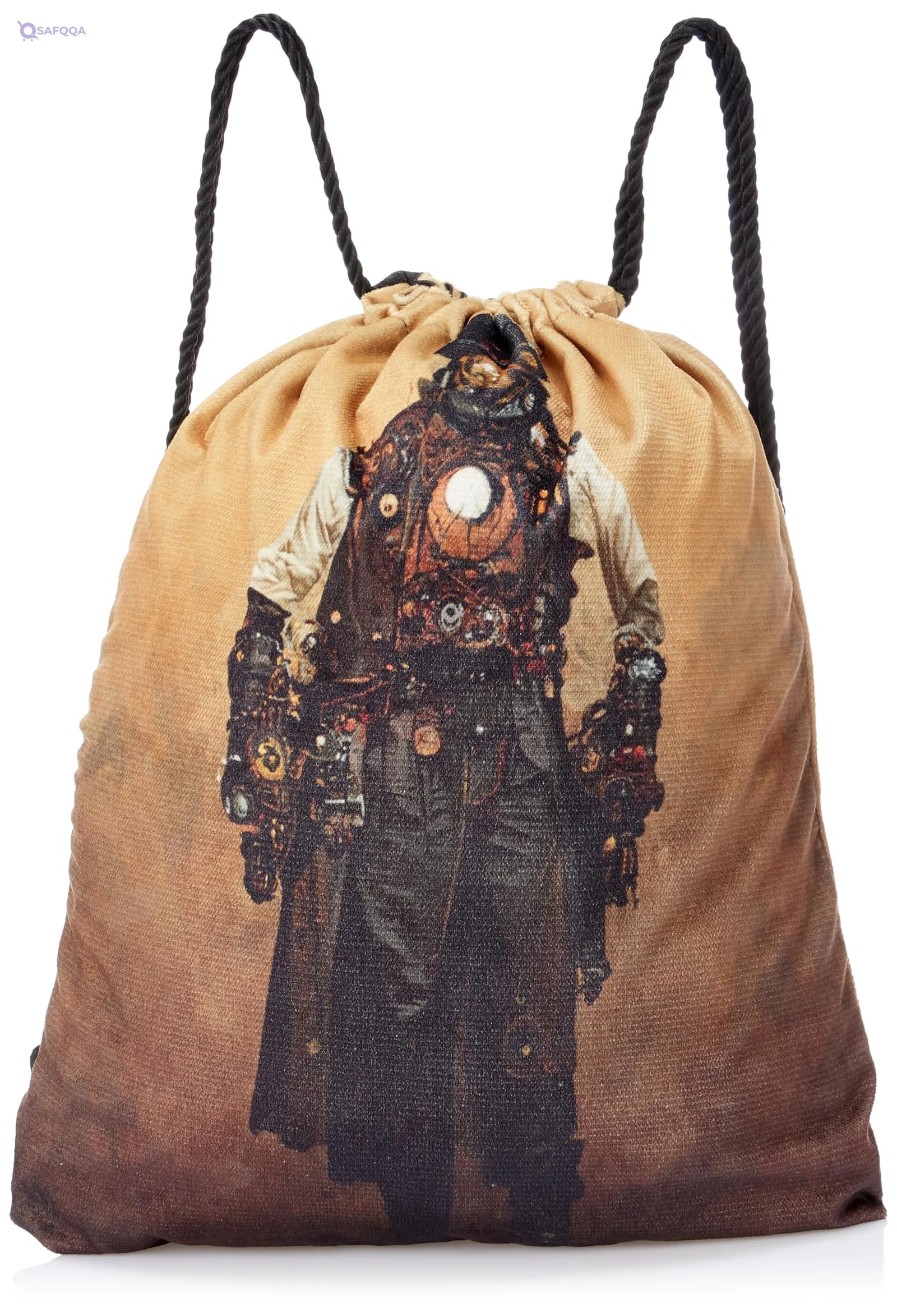 TAT DRAWSTRING BAG - 720, MultiColor, Large - Safqqa
