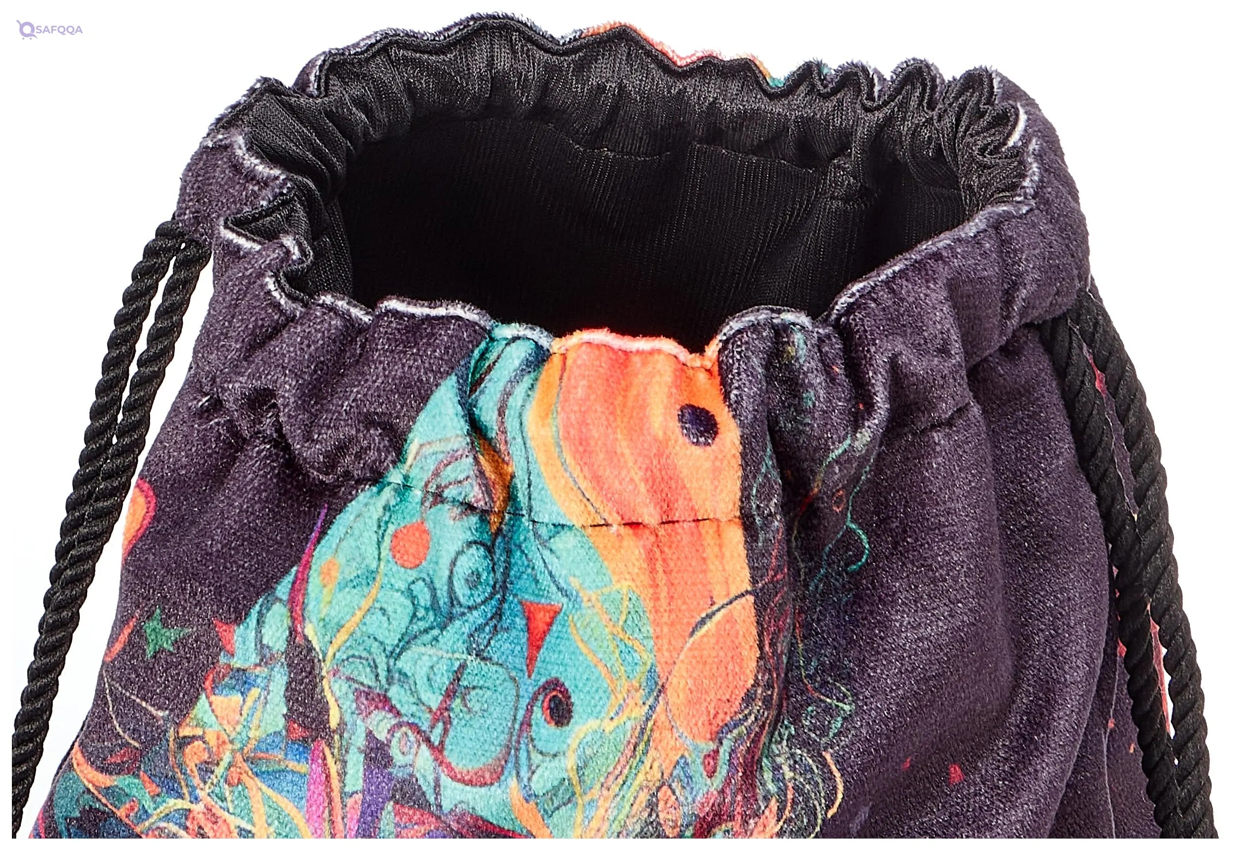 TAT DRAWSTRING BAG - 670, MultiColor, Large - Safqqa