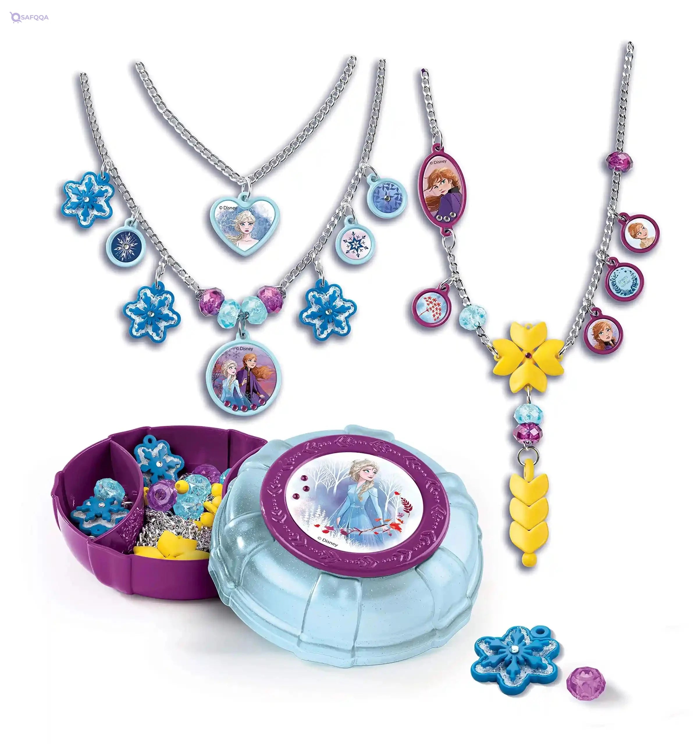 Clementoni Disney Frozen 2 Cool Jewels Craft Set for Kids (Aged 7 and Up) - Safqqa
