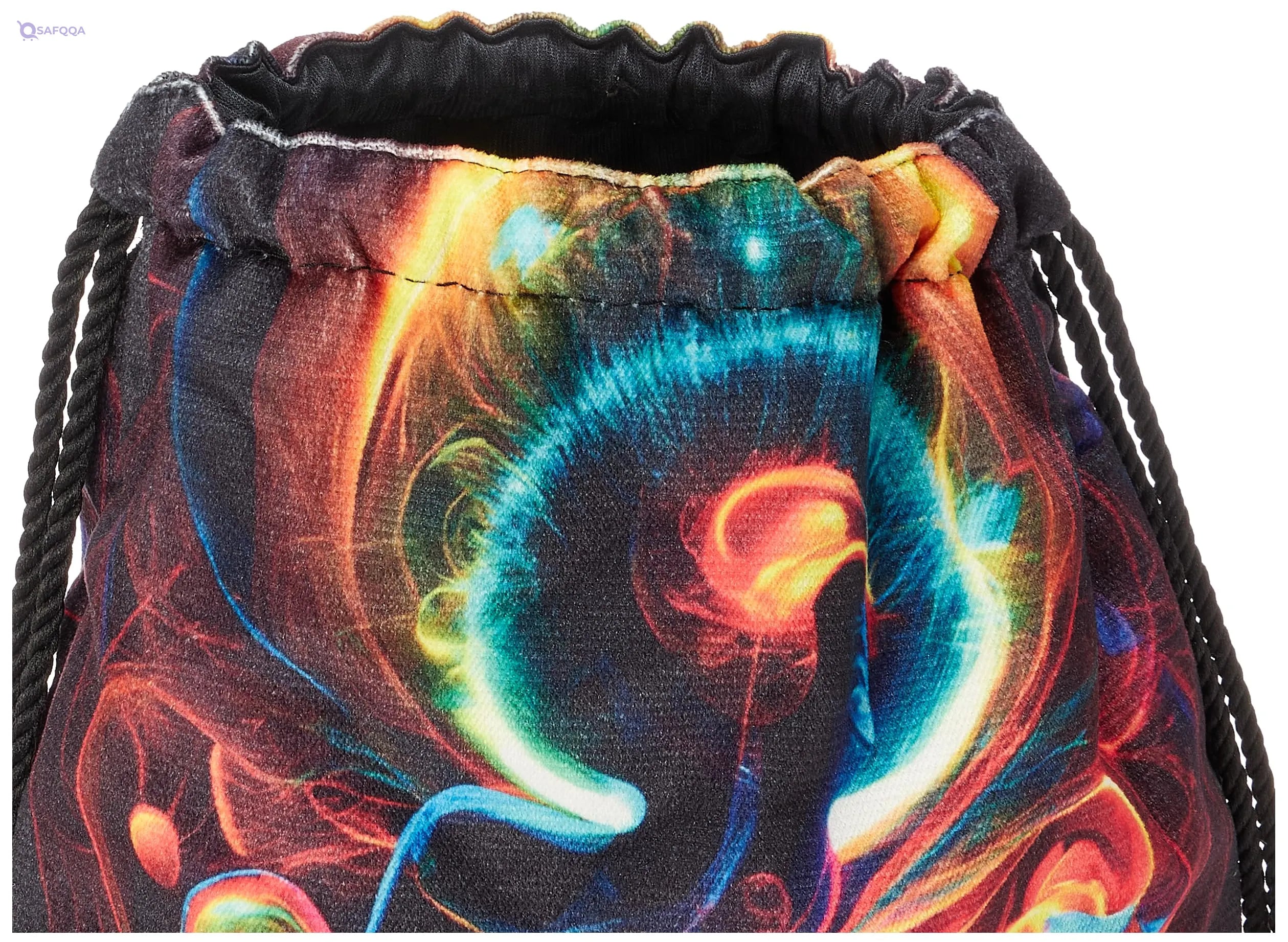 TAT DRAWSTRING BAG - 728, MultiColor, Large - Safqqa