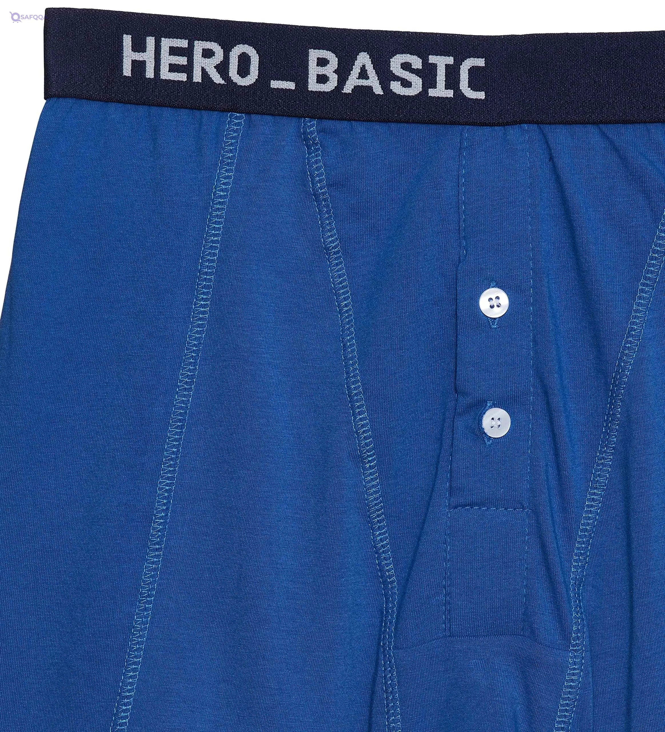 Hero Basic Men’s Set of 4 Tank Tops + Free Boxer – Pack of 5 - Safqqa