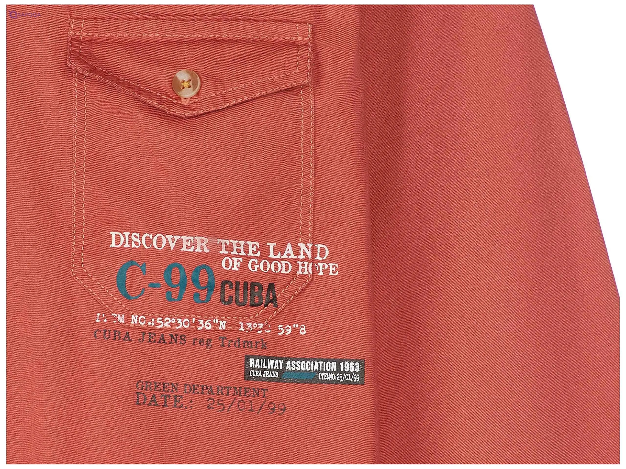 Town Team mens Cuba Plain Long Sleeves Shirt Shirt - Safqqa Egypt
