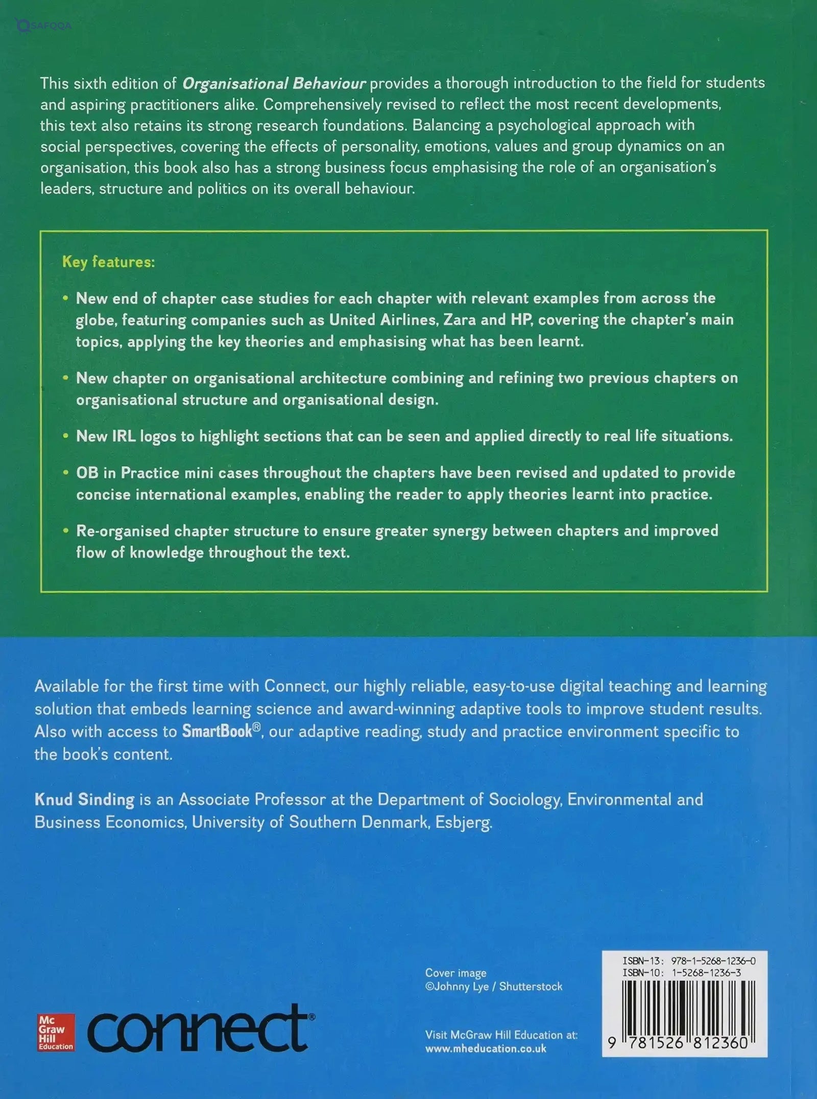 Organisational Behaviour, 6th Edition – McGraw-Hill Education (UK) Ltd - Safqqa