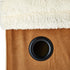All For Paws 2-in-1 Cat Castle – Lambswool, Tan - Safqqa