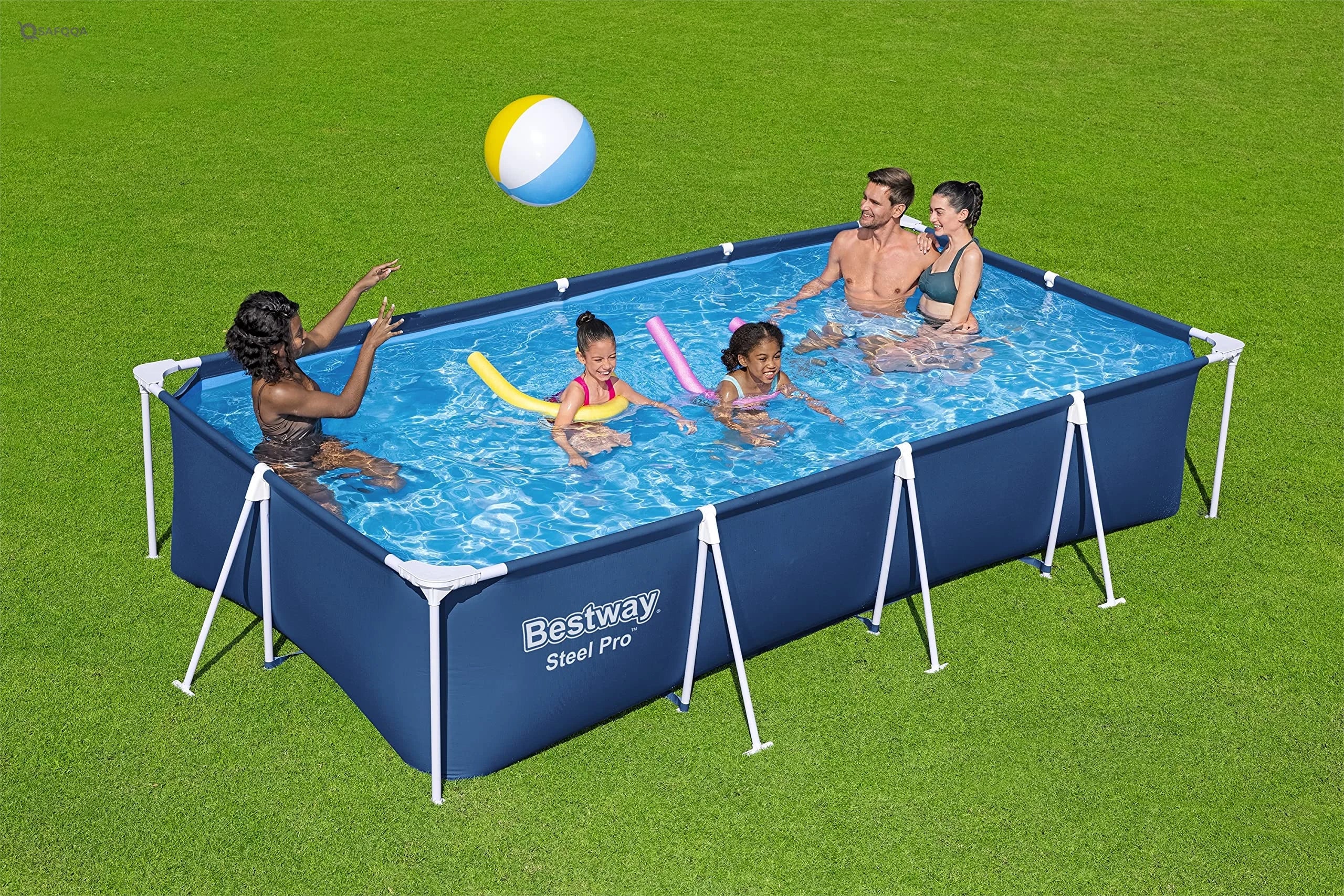 Bestway Steel Pro Swimming Pool Made from durable, high-quality materials - Safqqa