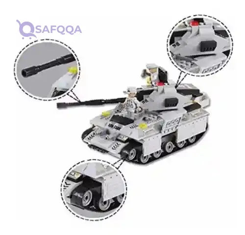 Tanque Militar Blocos Montar 301 Pçs Ausini Army 22601 - Safqqa Egypt