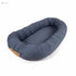 Generic Babynest For Baby - Blue  Suitable for home, stroller, or travel use - Safqqa