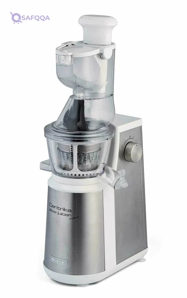 Ariete 177 Centrika Slow Juicer – 400W Stainless Steel Cold Press Juicer - Safqqa
