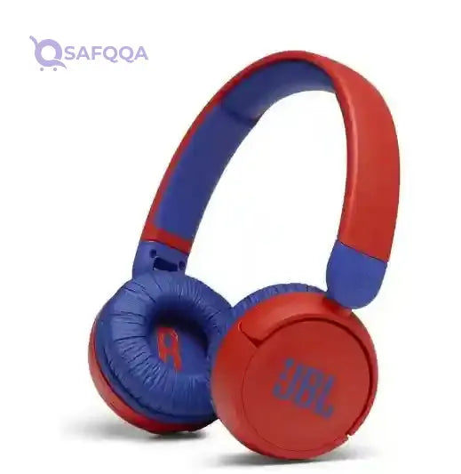 Kids Wireless On-Ear Headphones Red - Safqqa