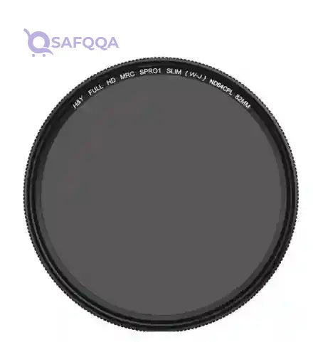 HD MRC Circular ND64+CPL Filter 52 mm Black - Safqqa
