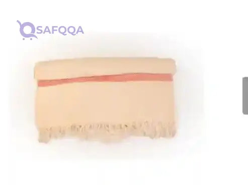 Bonamaison Cotton Turkish Peshtemal Towel – 90×180 cm - Safqqa