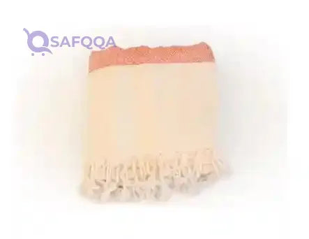 Bonamaison Cotton Turkish Peshtemal Towel – 90×180 cm - Safqqa
