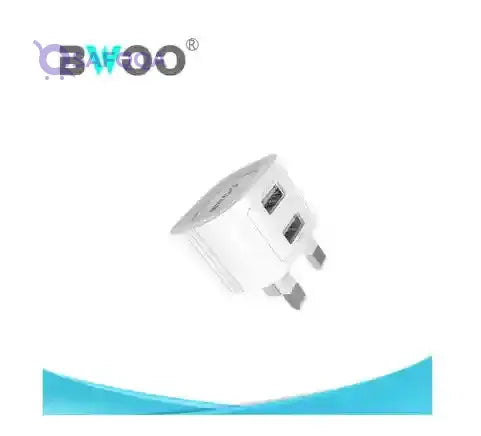 BWOO Dual USB Wall Charger - Safqqa
