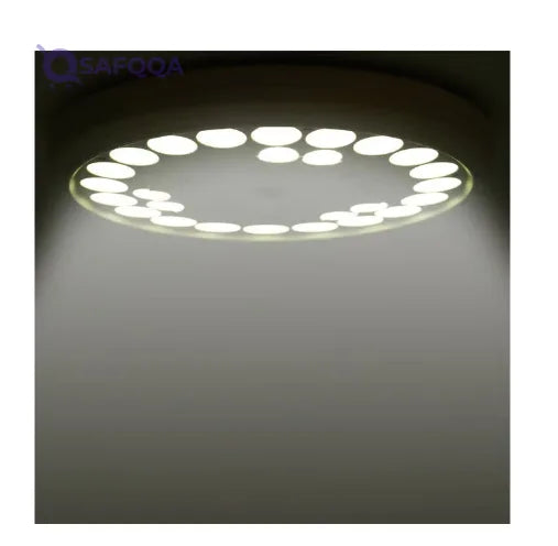 Generic 26 LED Solar Powered Flagpole – 23.5x5.3x0.45 cm - Safqqa