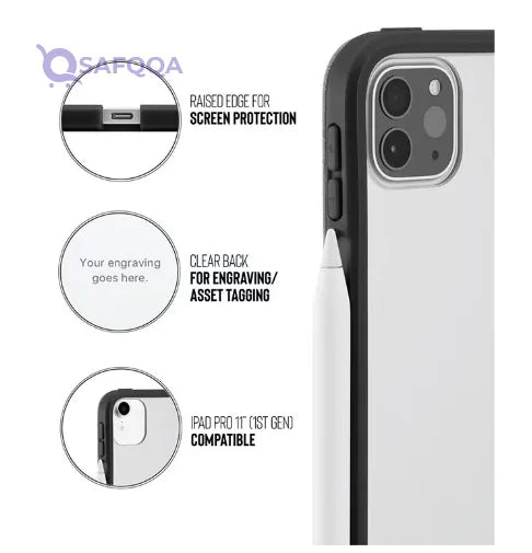 Pipetto Protective Case Cover for Apple iPad Pro 10.5-Inch (2020) - Safqqa