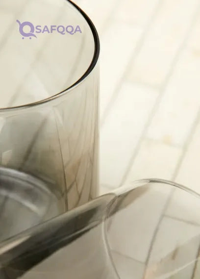 Glass Carafe & Glasses Set – Elegant Drinkware - Safqqa