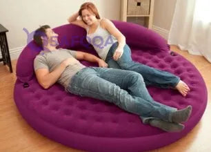Intex Inflatable Round Sofa For Indoors Outdoors And Pool Use-1.91Mx51CM - Safqqa