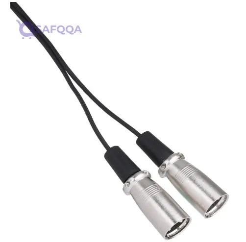 Keendex 1789 2 in 1 audio Auxiliary, 10 cm - black - Safqqa