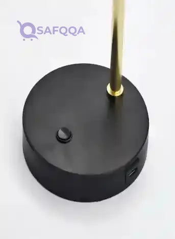 Switch Decorative Table Lamp Unique Luxury Quality Material for the Perfect Stylish Home TL000005 Black/Gold 15 x 42.4cm - Safqqa