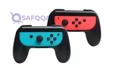 DOBE 2-Piece Controller Grip Set - Nintendo Switch - Wireless - Safqqa