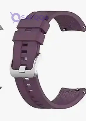 Strap Watch uag nato 1 pieces For Apple Watch size 20 dark green/purple - Safqqa Egypt
