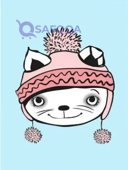 Bonamaison Printed Shower Curtain Multicolour 150 x 200cm - Safqqa