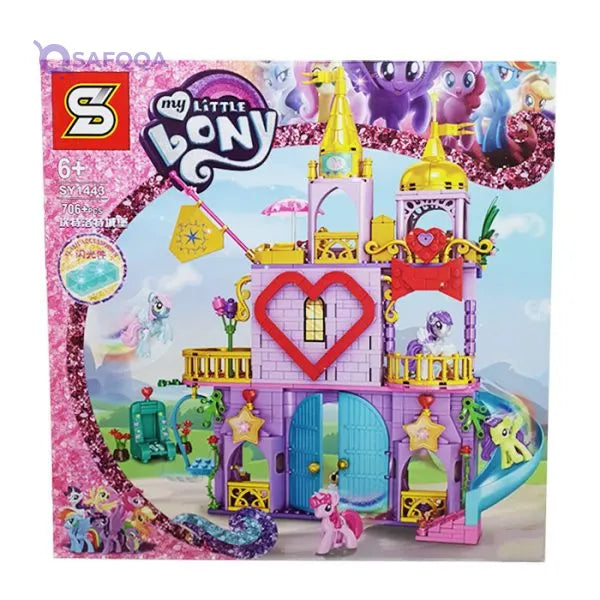 Bony Castle Toy For Kids,,Colorful and engaging castle design. - Safqqa