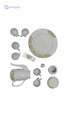 Kadous Royal Universal 112-Piece China Set - Safqqa