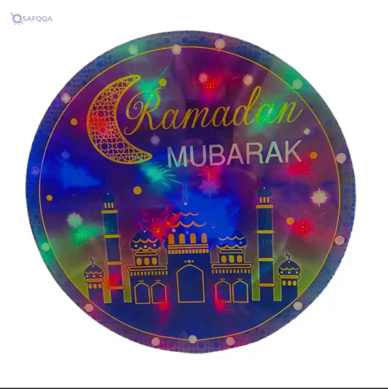 Ramadan Crescent Moon Light Decor - Safqqa Egypt