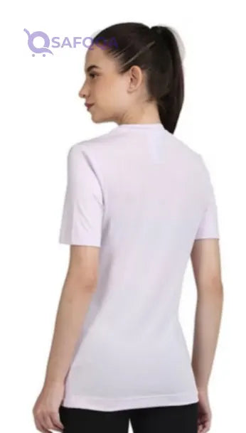 Reebok T-Shirt  For Women Easy to pair with shorts, leggings, or jeans - Safqqa