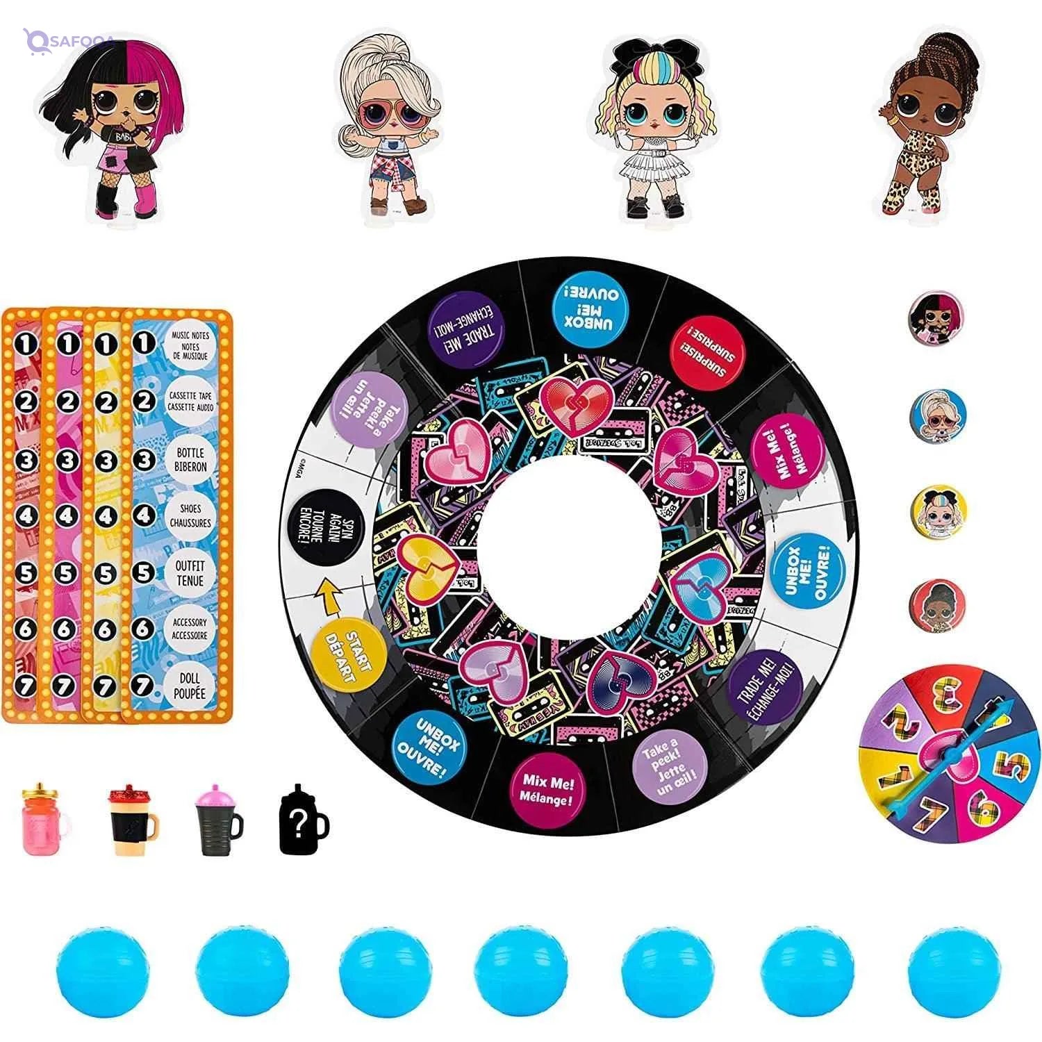 Spin Master Games L.o.l. surprise! remix 7 layers of fun board for families and kids ages 5 and up - Safqqa Egypt