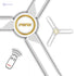 Prifix Ceiling Fan With Remote Supreme X2 56 Inch - Safqqa Egypt