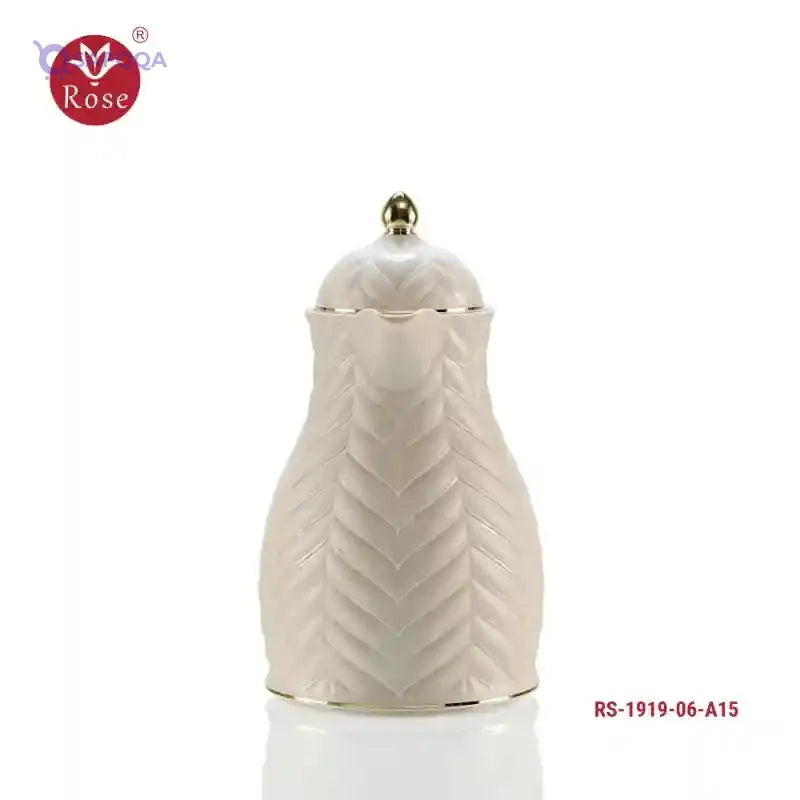 Rose Thermos For Kitchen- Model: RS-1919-06-A15- SandStone - Safqqa