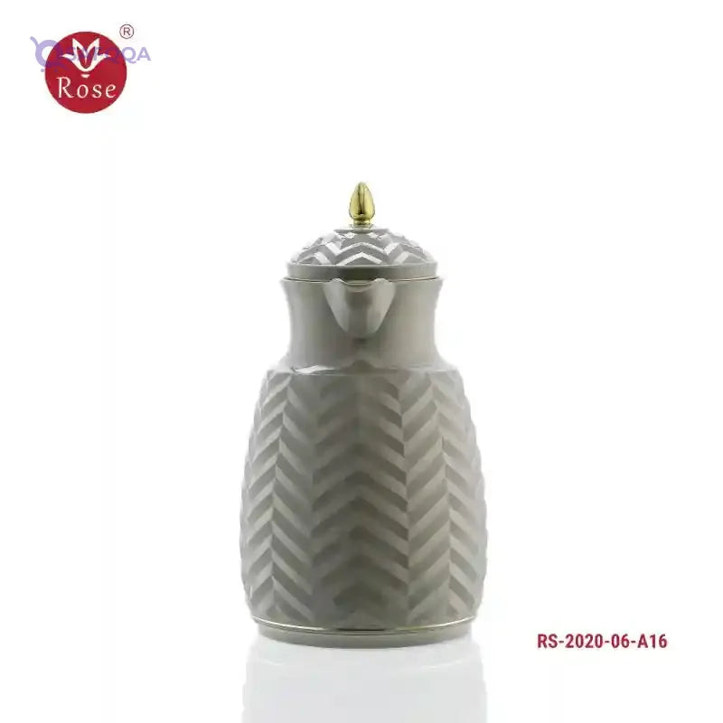 Rose Thermos For Kitchen- Dove Grey Perfect for tea, coffee, and all kinds of beverages. - Safqqa