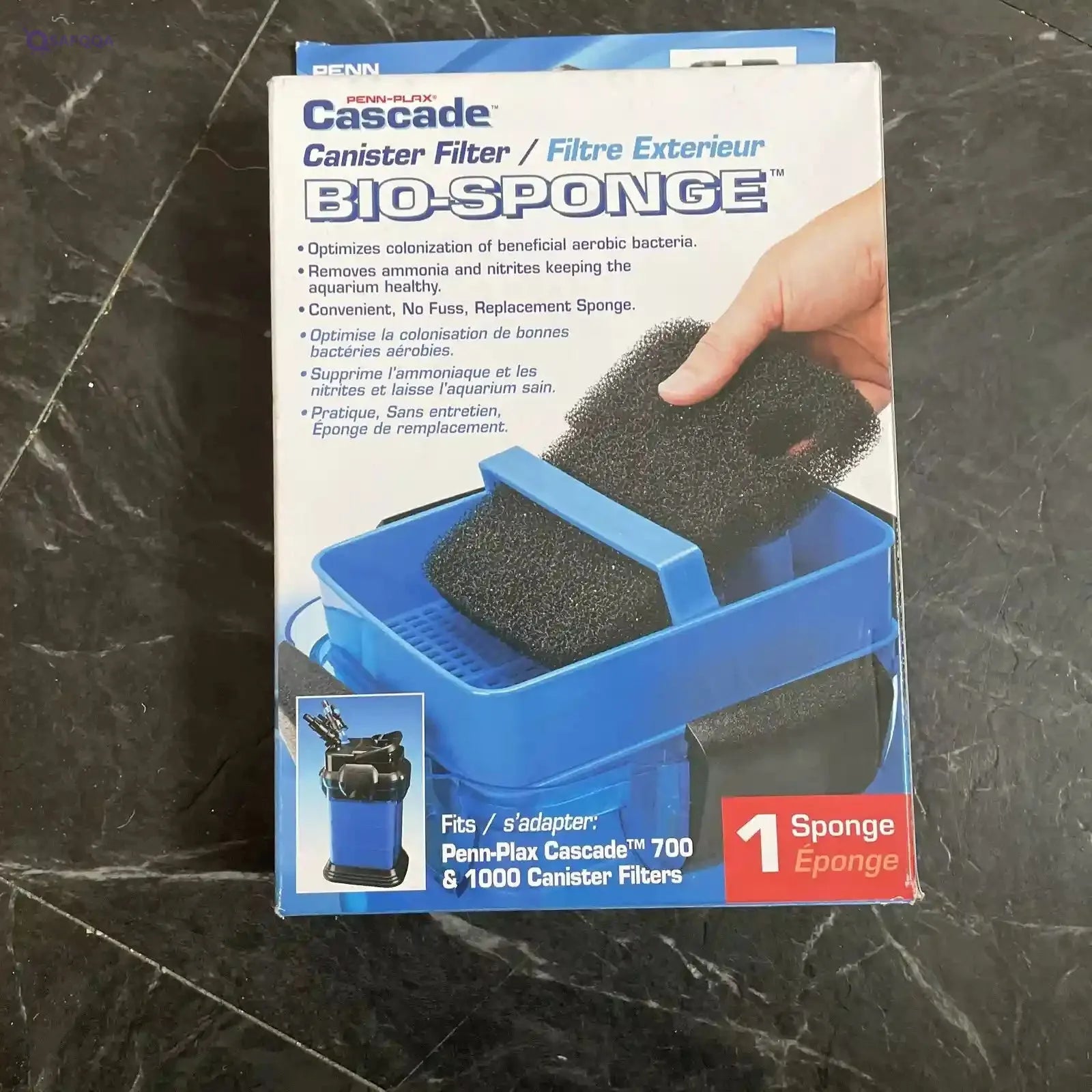 Cascade Sponge (1 Pack)- Black - Safqqa