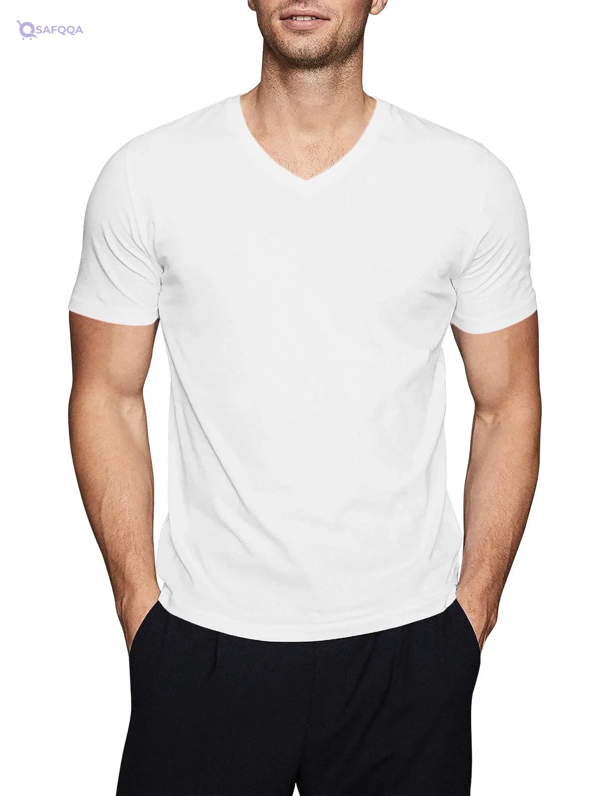 Generic T shirt For Men Lightweight and easy to wear - Safqqa