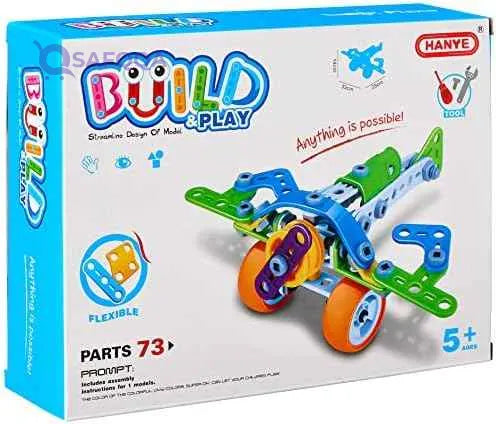 Hanye Build & Play Parts - 73 Pieces - Safqqa Egypt