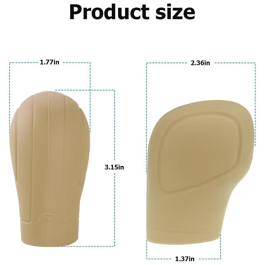 Al Hayah Silicone Shift Knob Cover – Beige