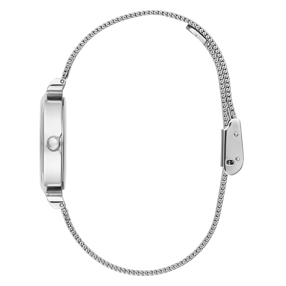 GUESS Women’s Array Watch – Mother of Pearl Dial & Stainless Steel Strap