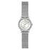 Guess Ladies  Analog Watch with White Dial and Stainless Steel Strap
