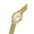 Guess Ladies  Analog Watch with White Dial and Stainless Steel Strap