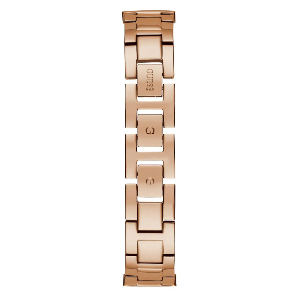 GUESS Women’s Gala Watch GW0401L3 – White Dial & Stainless Steel Strap – Safqqa Egypt