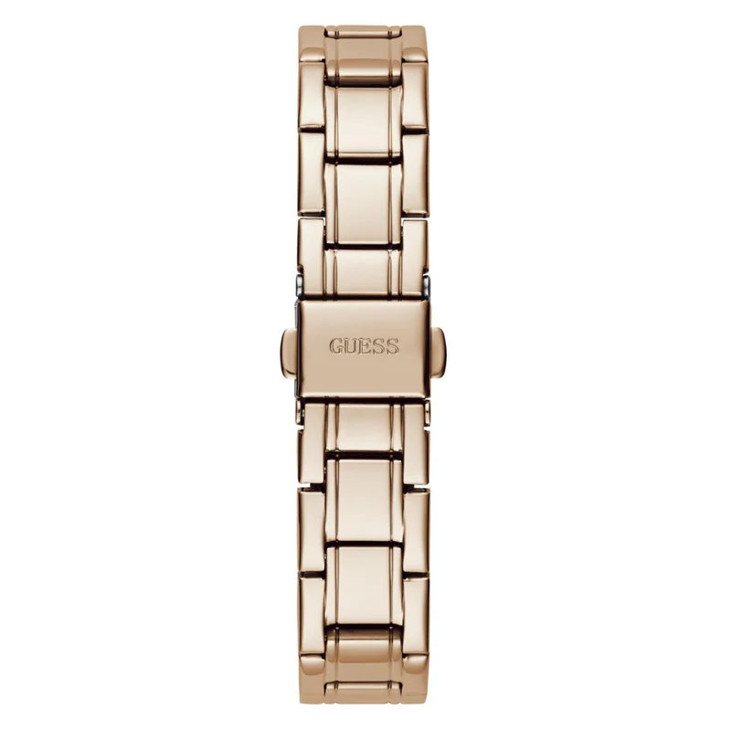 ساعة جيس نسائية بسوار ستانلس ستيل فضي وقرص أبيض – Safqqa Egypt