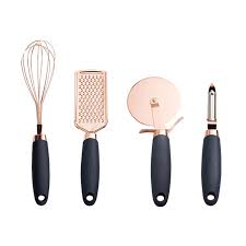Flamer Mate Silicone Kitchen Utensils Set – 6 Pieces (Large)