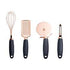 Flamer Mate Silicone Kitchen Utensils Set – 6 Pieces (Large)