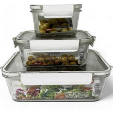 Plastic Rectangular Transparent Gray Lock Fit Food Keeper – Airtight Storage with Turkish Quality – Safqqa Egypt